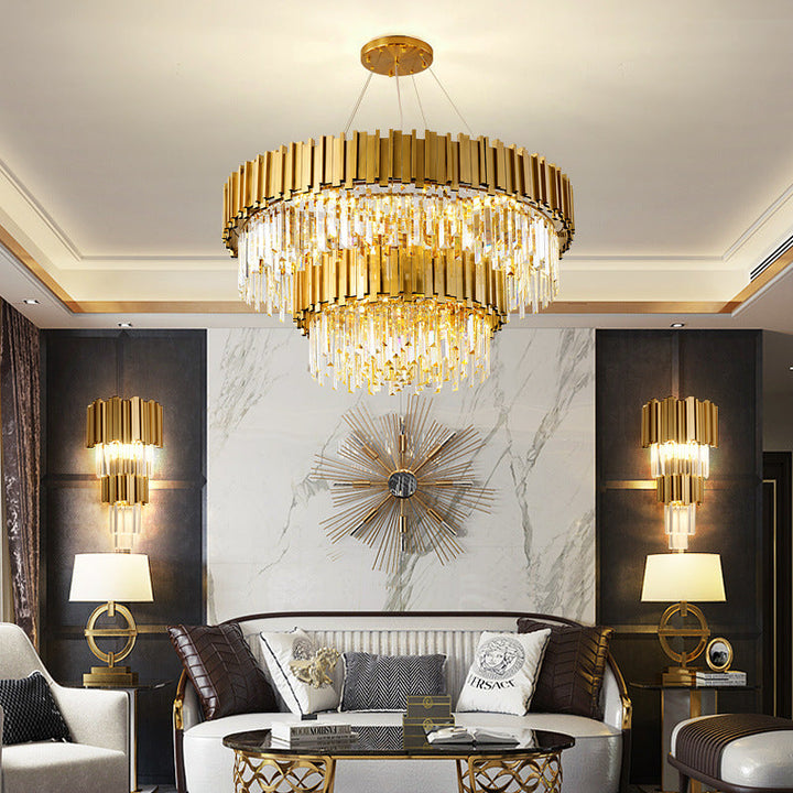 Eleanor Luxury Round Crystal Chandelier