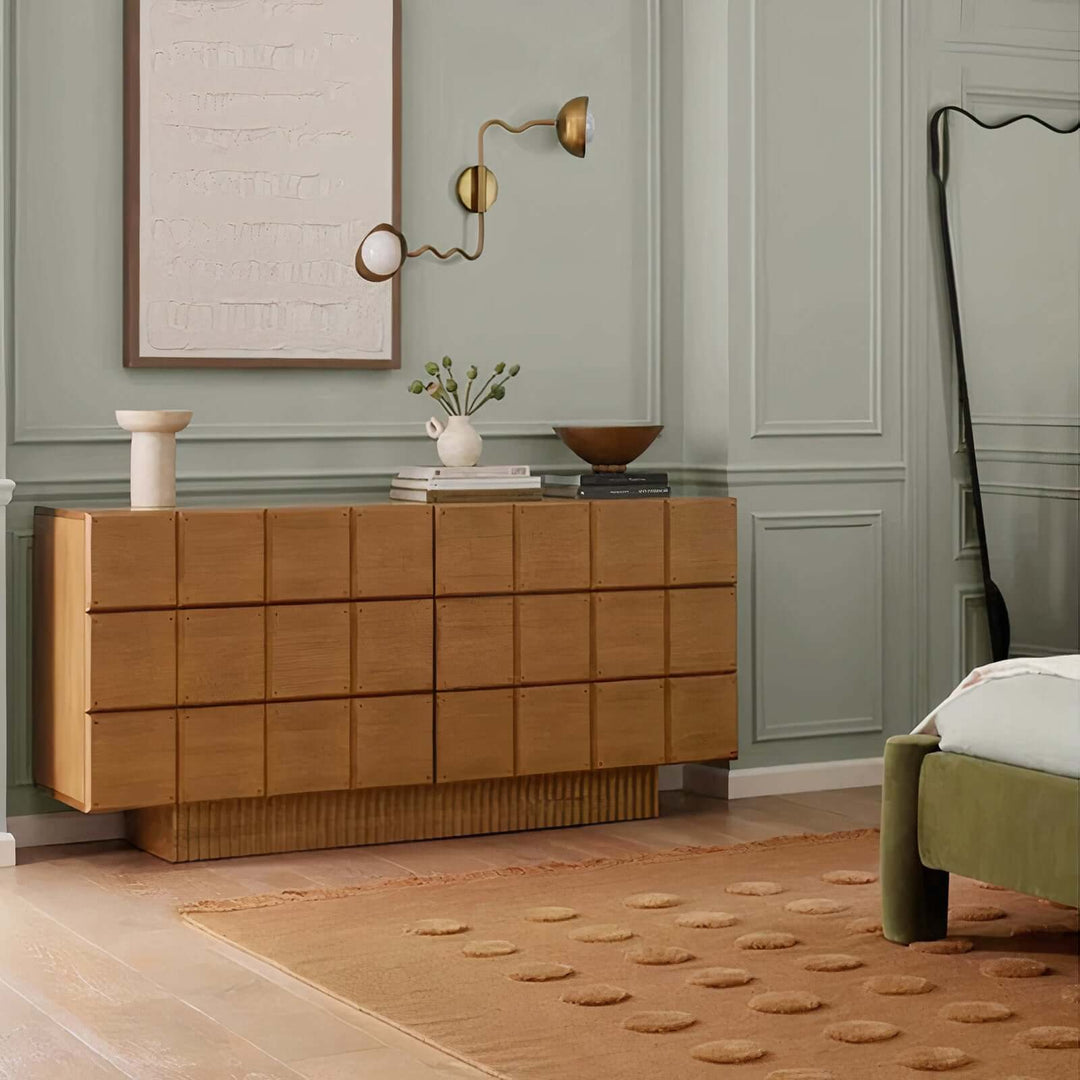 Entryway Cabinet - Elegant & Functional in a stylish interior setting with clean lines and natural wood texture.