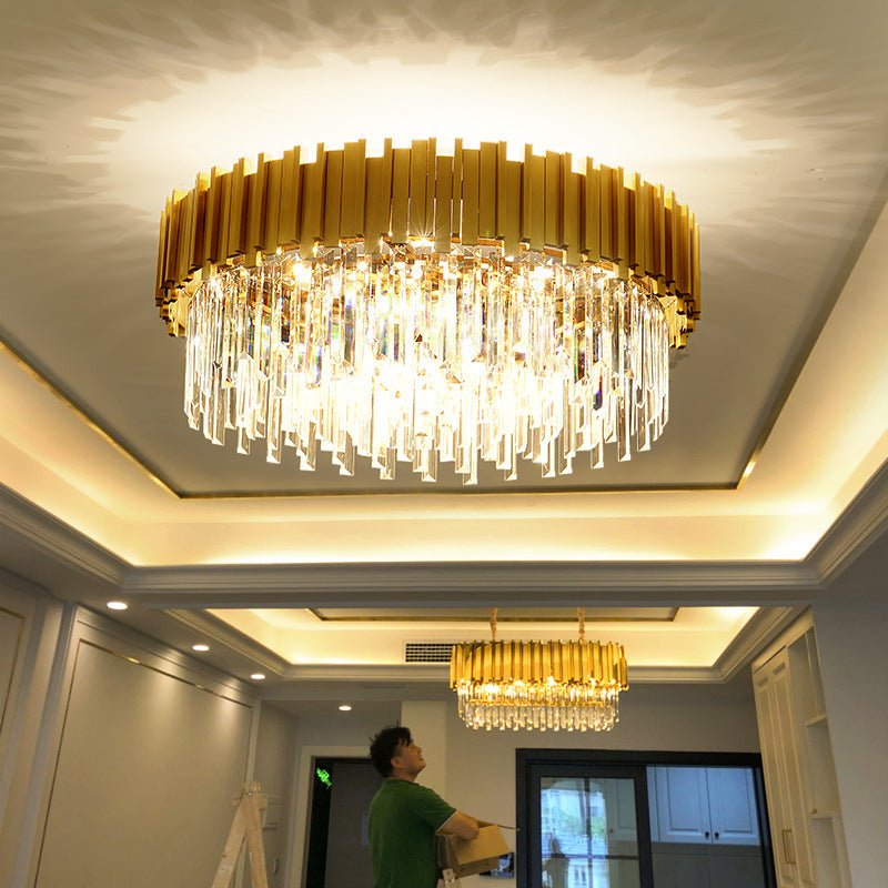 Eleanor Luxury Round Crystal Chandelier