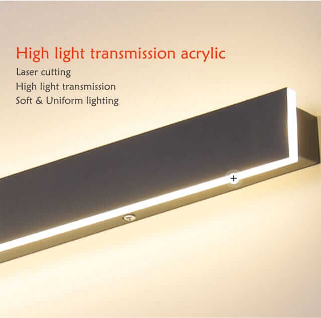 Outdoor Wall Light | Linear LED Garden Wall Lamp — Modern Patio
