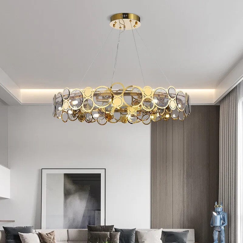 Eva Luxury Moroccan Ceiling Ring Chandelier