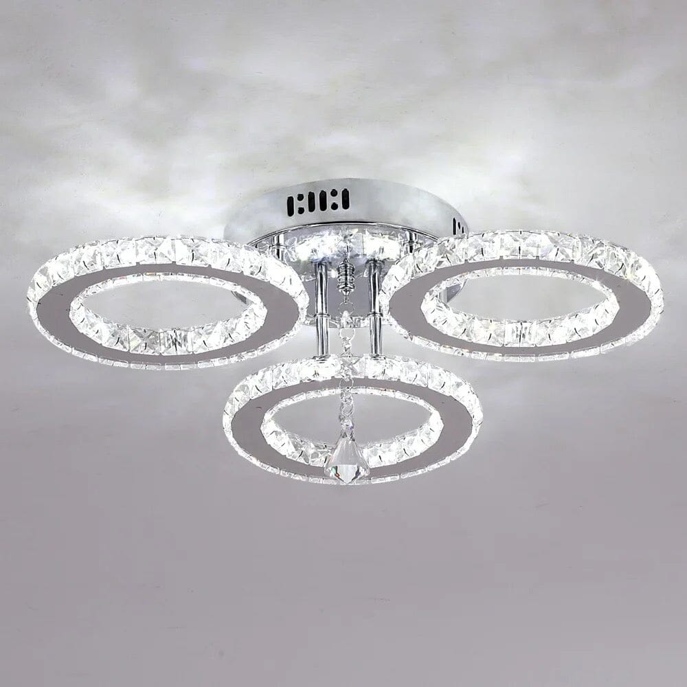 Delilah Ceiling Crystal Ring Chandelier