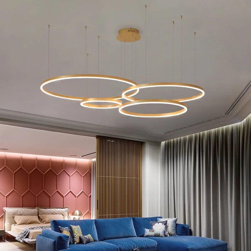 Gabriella Circular Luna Chandelier