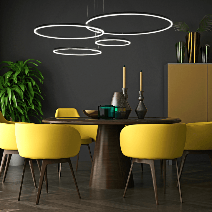 Gabriella Circular Luna Chandelier