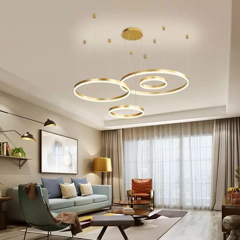 Gabriella Circular Luna Chandelier