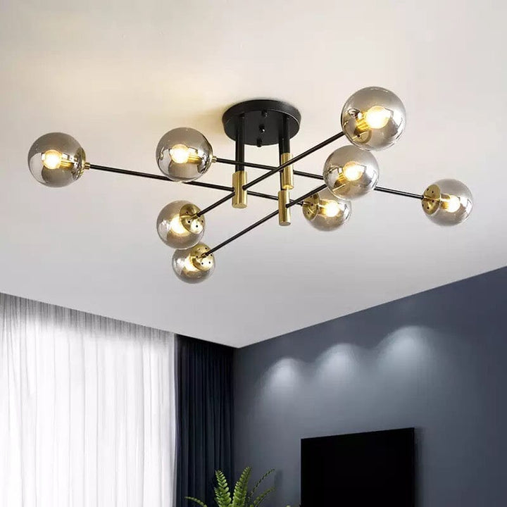 Eliana Sputnik Molecule Glass Chandelier