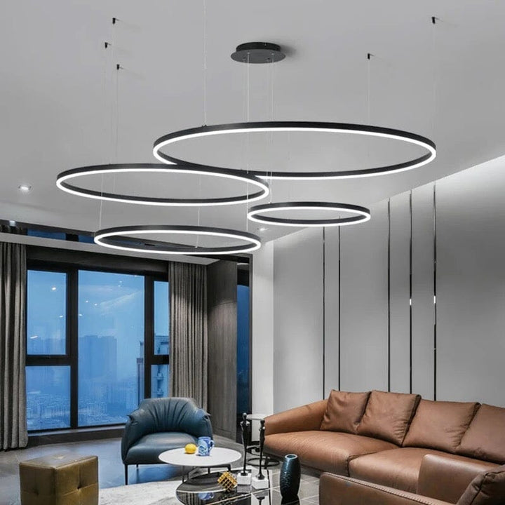 Gabriella Circular Luna Chandelier