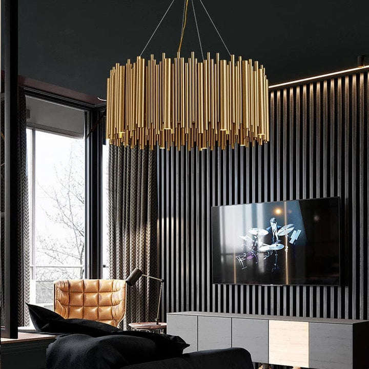 Elena Golden Nest Chandelier