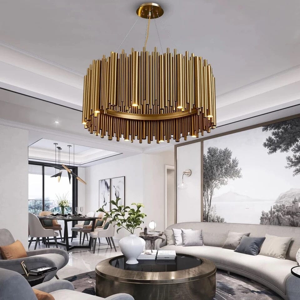 Elena Golden Nest Chandelier