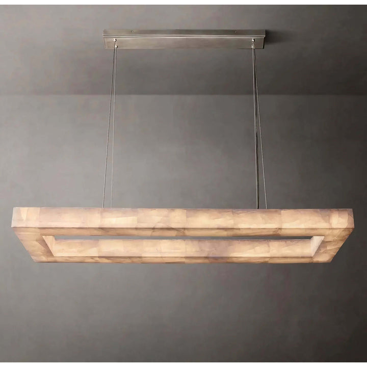 Linear Chandelier - Foyer Chandelier For Your Home, modern minimalist design, elegant hanging light fixture.