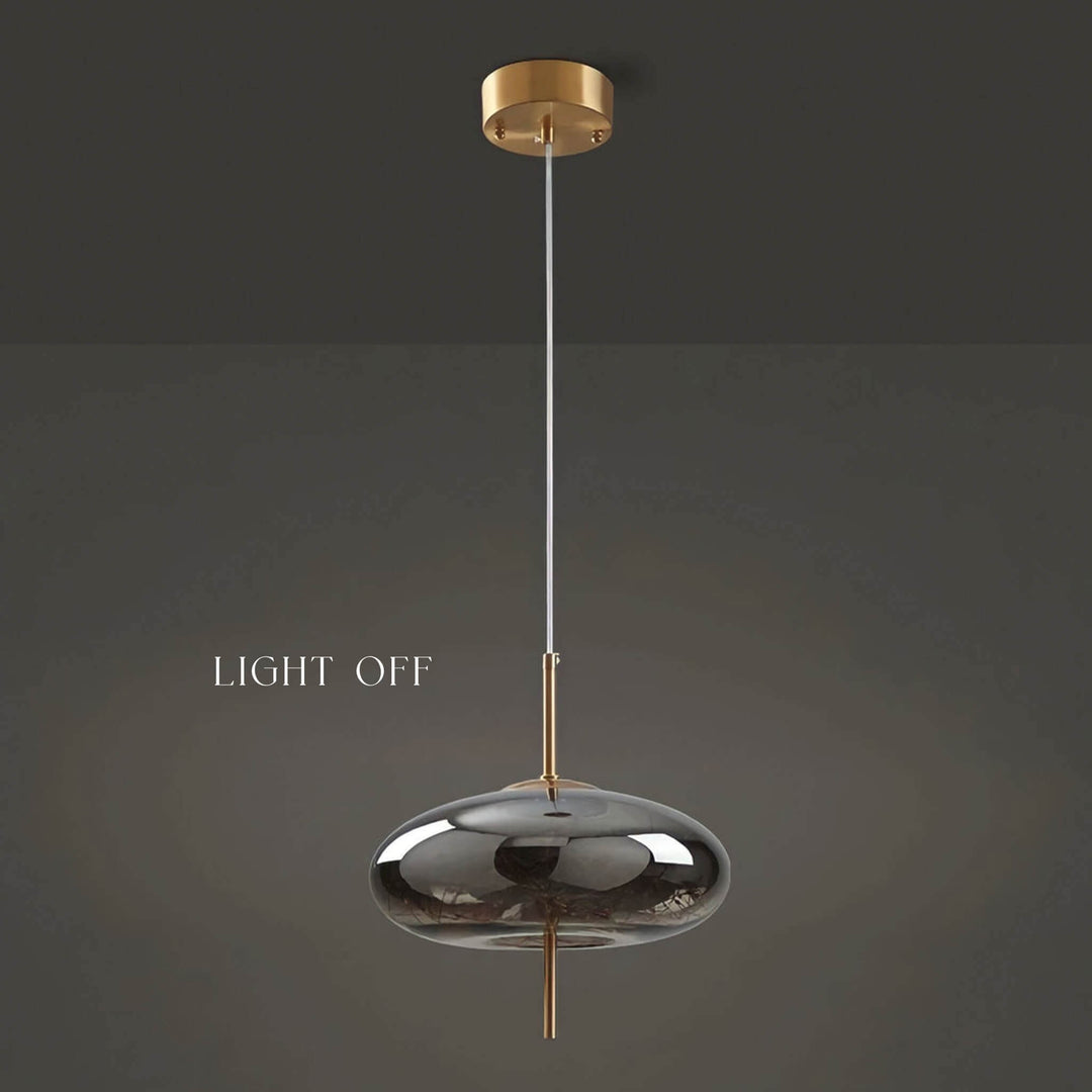 Glass Pendant Light | LED Globe Ceiling Light — Mid-Century Kitchen