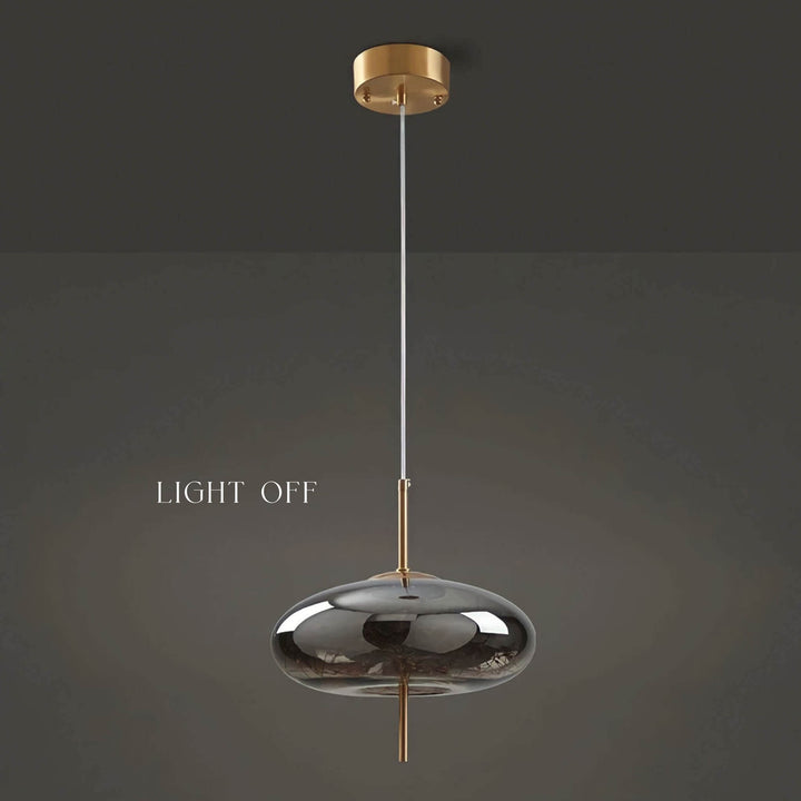 Glass Pendant Light | LED Globe Ceiling Light — Mid-Century Kitchen