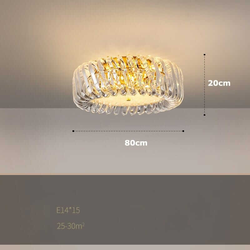 Elegant round entryway chandelier with a gold finish, showcasing modern LED technology and stylish design.