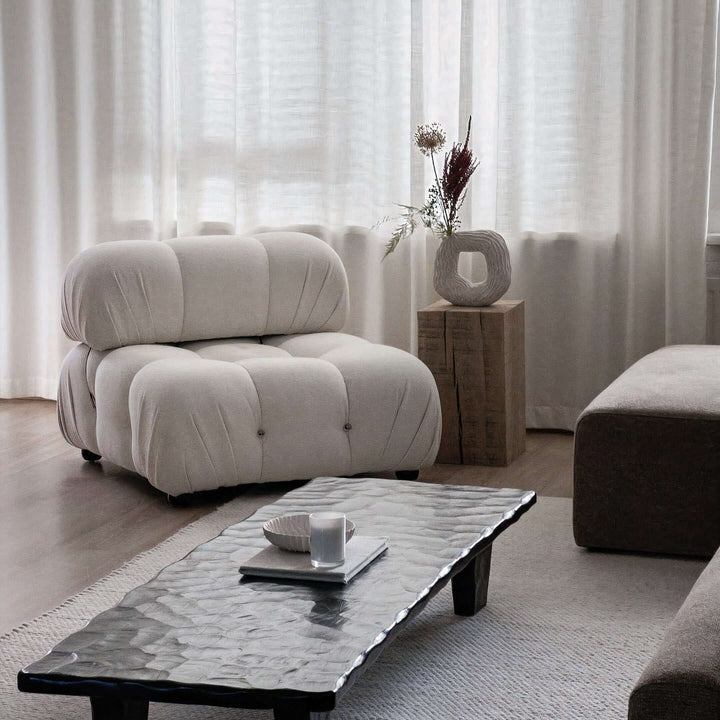 Fabric Sofa - Living Room Sofa Set in a stylish living room setting with modern decor.