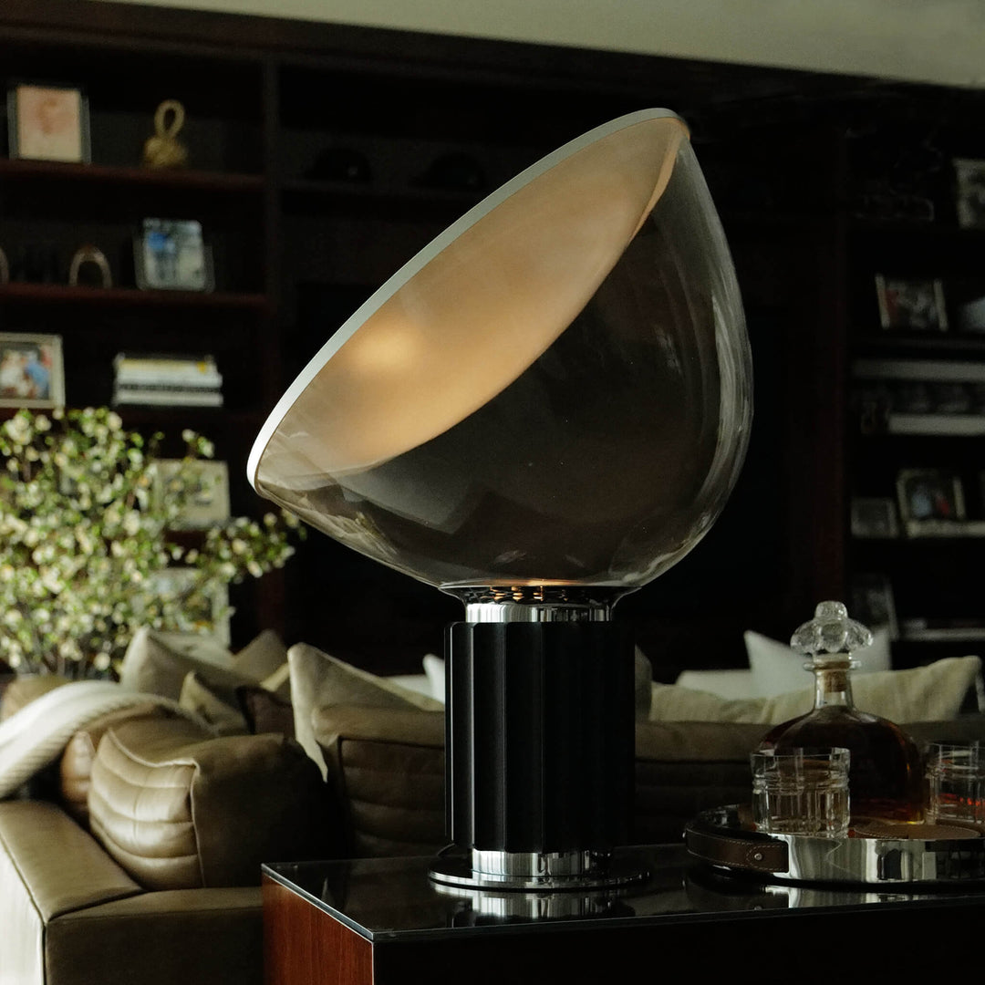 Modern Glass Table Lamp - Warm, Inviting Illumination
