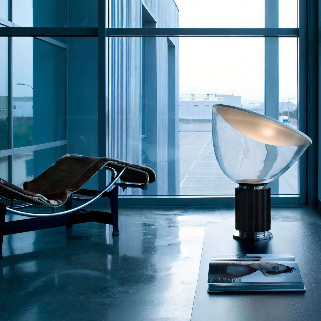 Modern Glass Table Lamp - Warm, Inviting Illumination