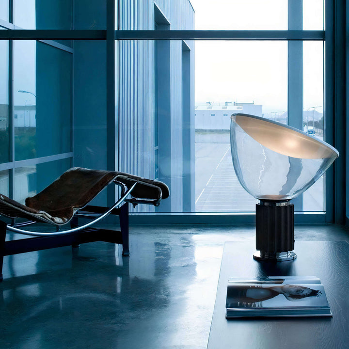 Modern Glass Table Lamp - Warm, Inviting Illumination