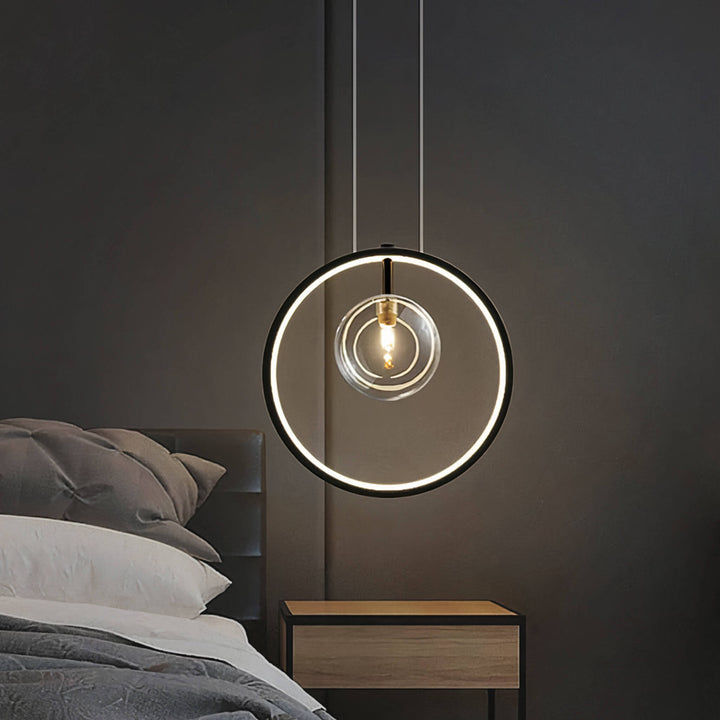 Caleb LED Ball Glass Hanging Light