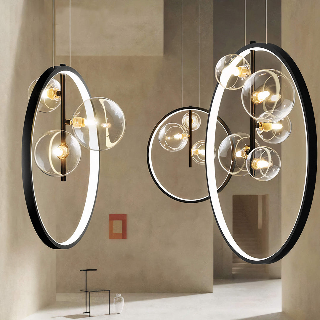 Caleb LED Ball Glass Hanging Light