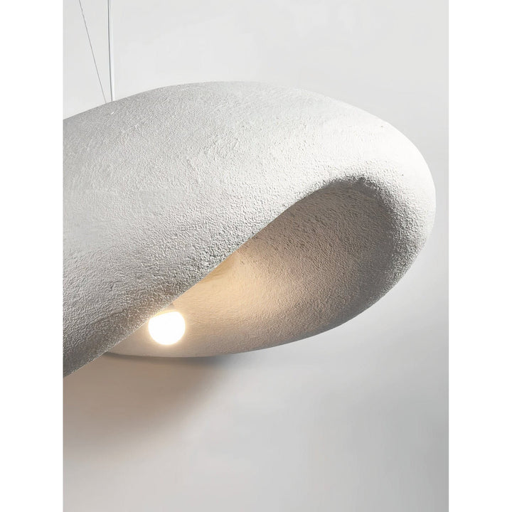 Welsh Off-white Stone Pendant Light