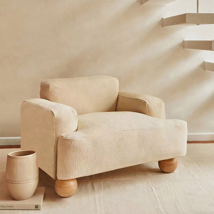 Eito Modular Wooden Plush Cushion Sofa
