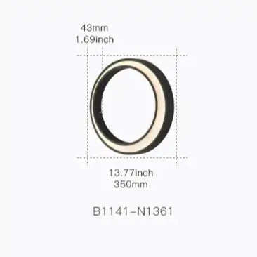 Outdoor Wall Light | Round LED Garden Wall Lamp — Modern Patio