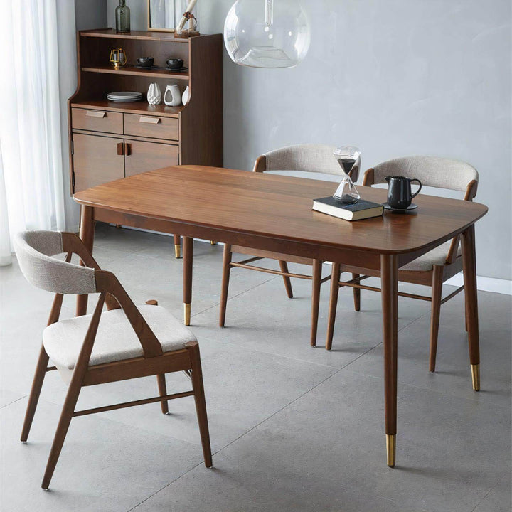 Wood Dining Chair With Cushion - For Your Dining Room in a modern dining setup.