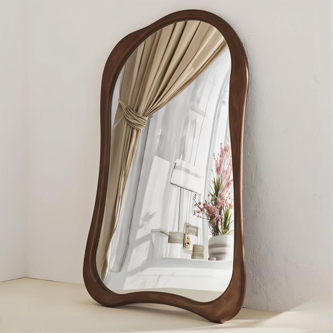 Entryway Mirror - Large Wall Mirror - Vintage arched design with full length reflection for entryways.