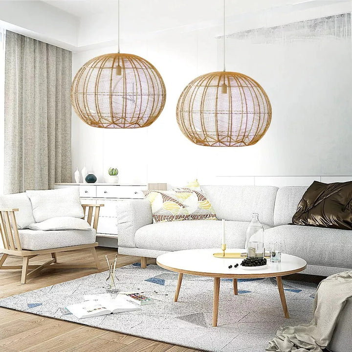 Arya Rattan Chandelier Light