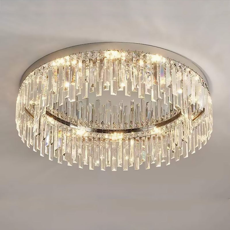 Cornelia Irregular Crystal Flush Mount Ceiling Light