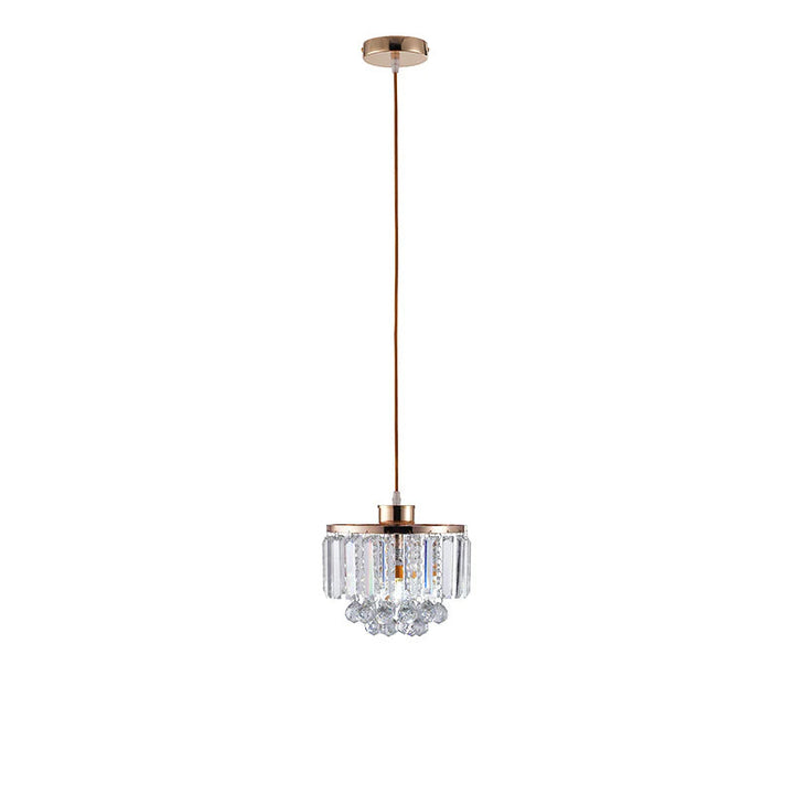 Harriett Clear Crystal  Linear Pendant Light