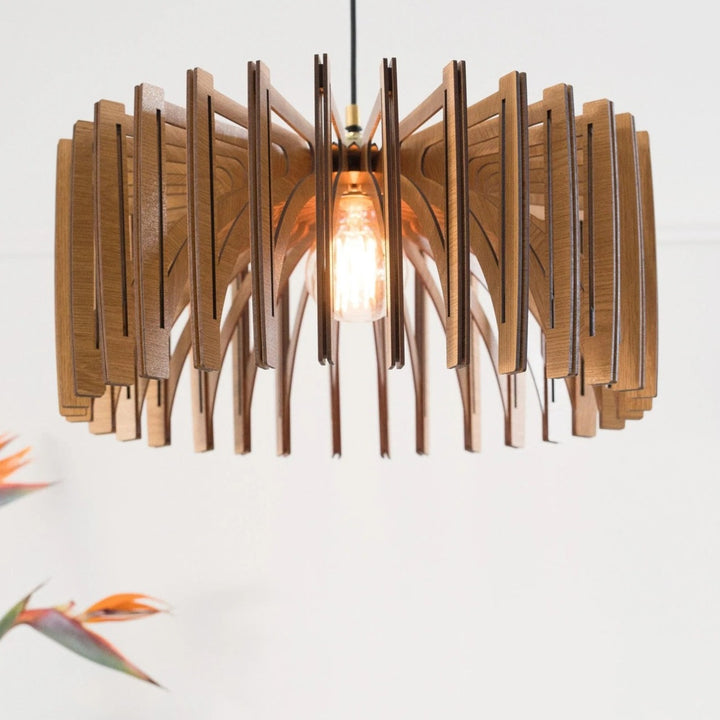 Sienna Wood Pendant Light