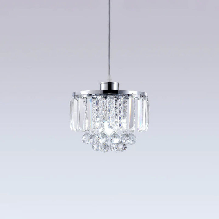 Harriett Clear Crystal  Linear Pendant Light