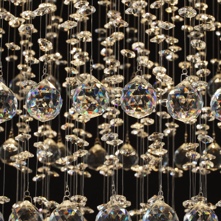 Audrey Multi Layer Round Crystal Chandelier Ceiling Lights