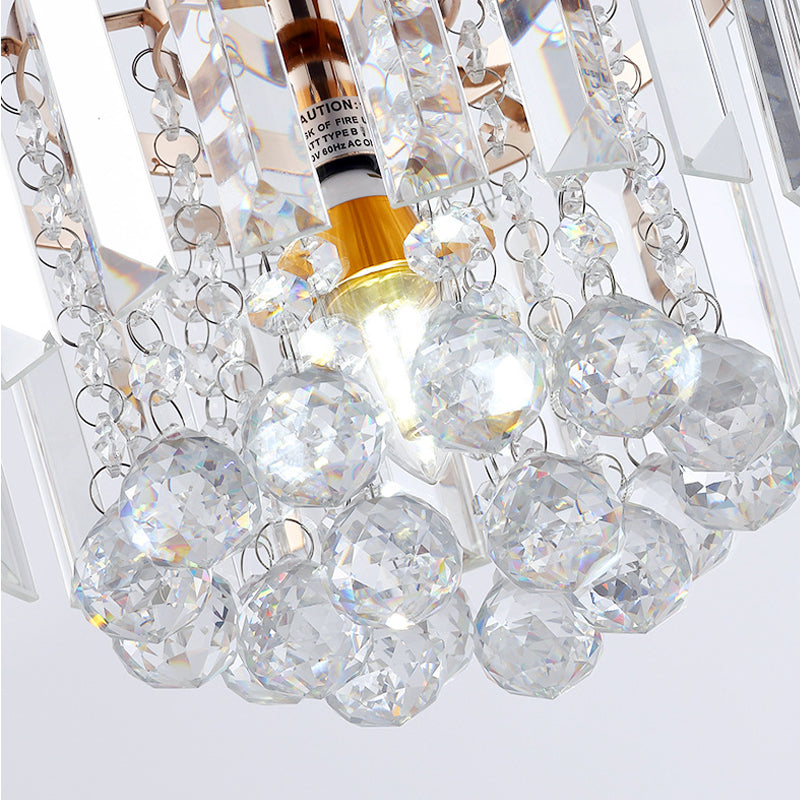 Harriett Clear Crystal  Linear Pendant Light