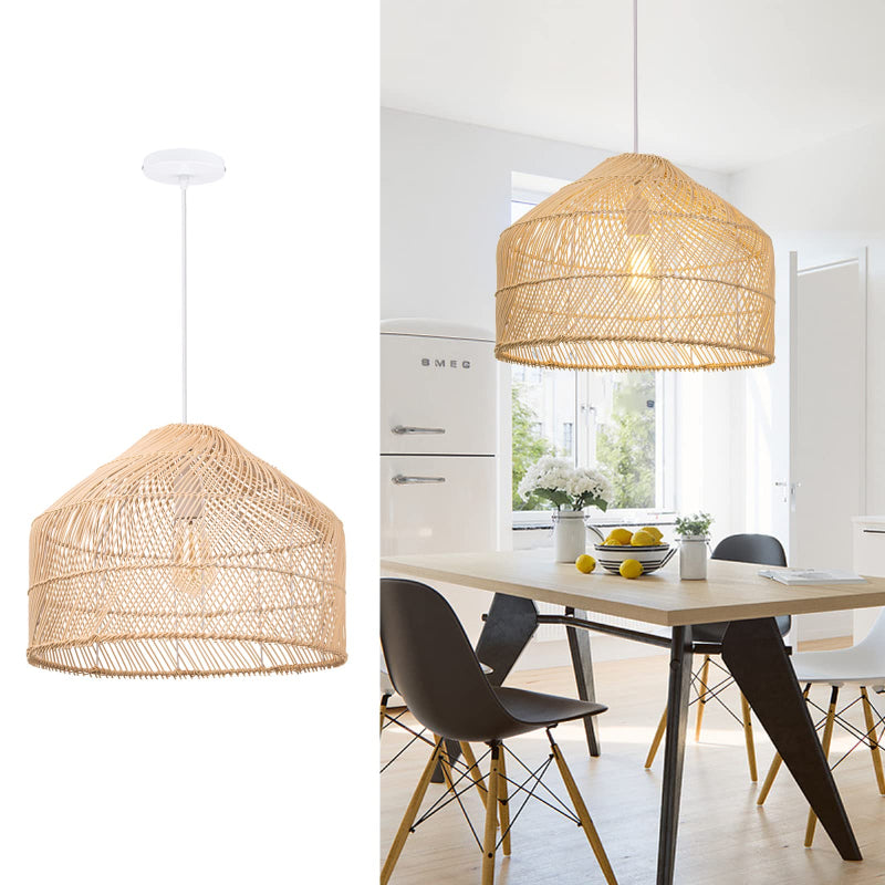 Kulture Wicker Hanging Round Ceiling Light