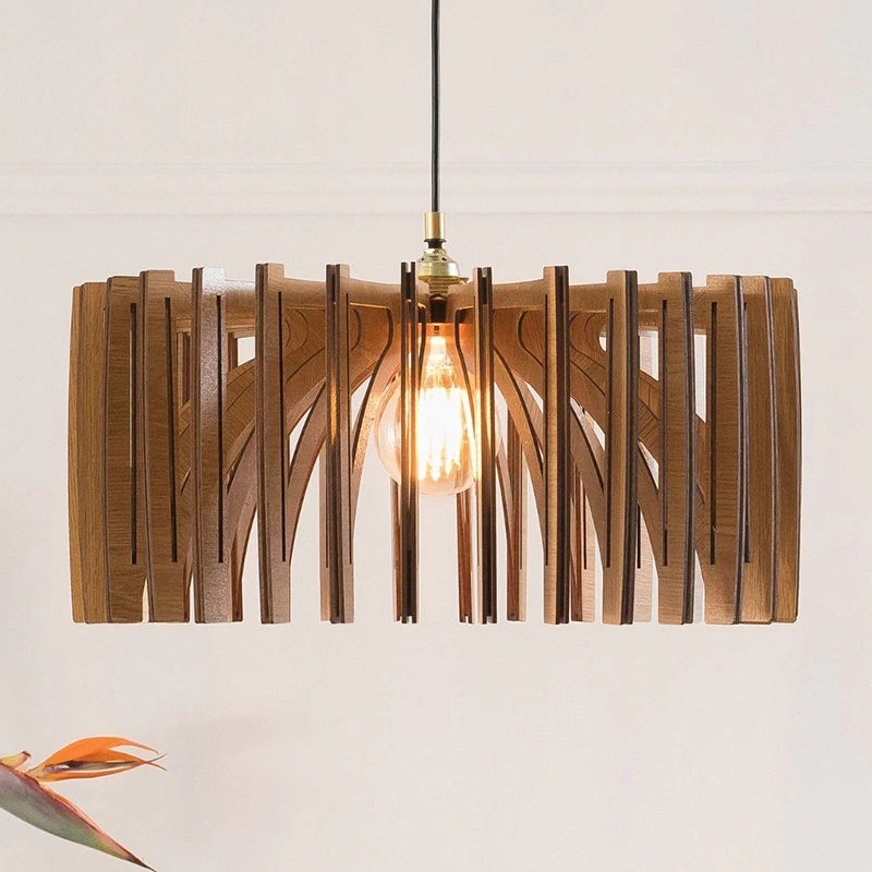 Sienna Wood Pendant Light