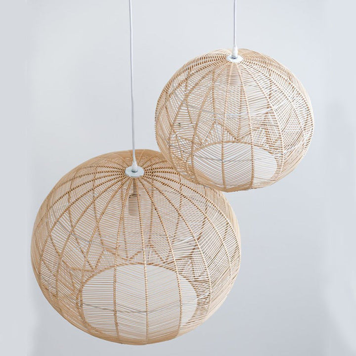 Arya Rattan Chandelier Light