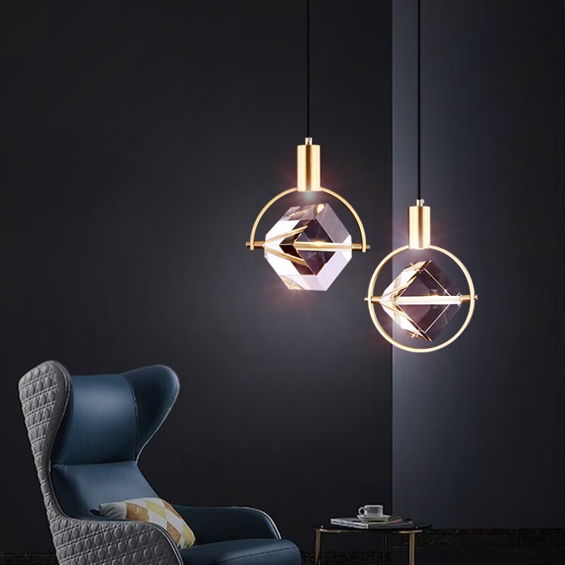 Nakiyah Crystalline Ball Pendant Lights