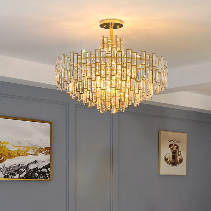 Audrina Crystal Luxury Contemporary Chandelier