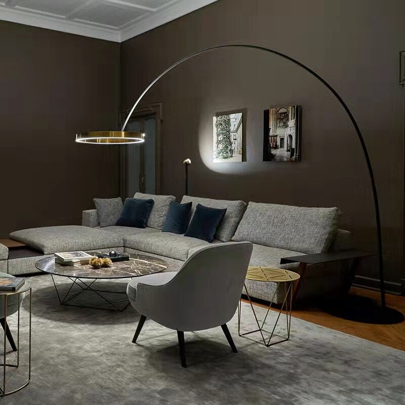 Fable Hanging Halo Floor Lamp