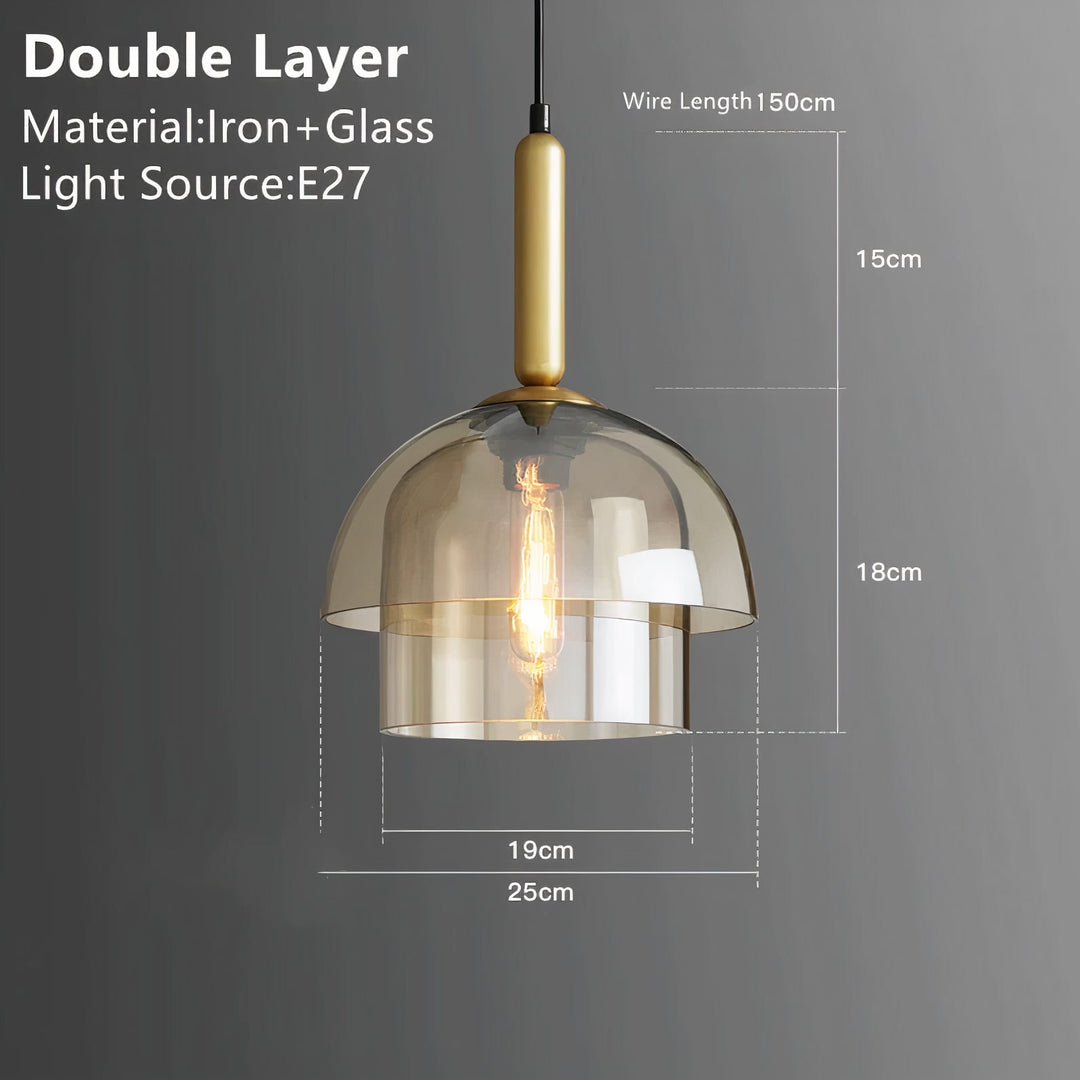 Glass Pendant Light Shades - An Inviting Glow
