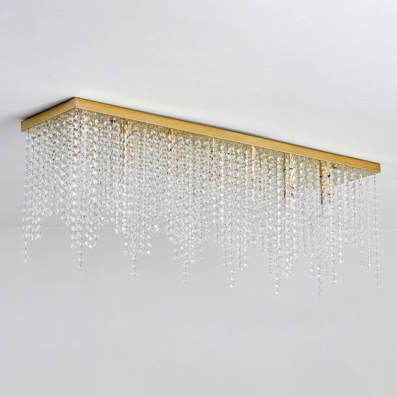 Ariana Crystal Luxury Golden Chandelier