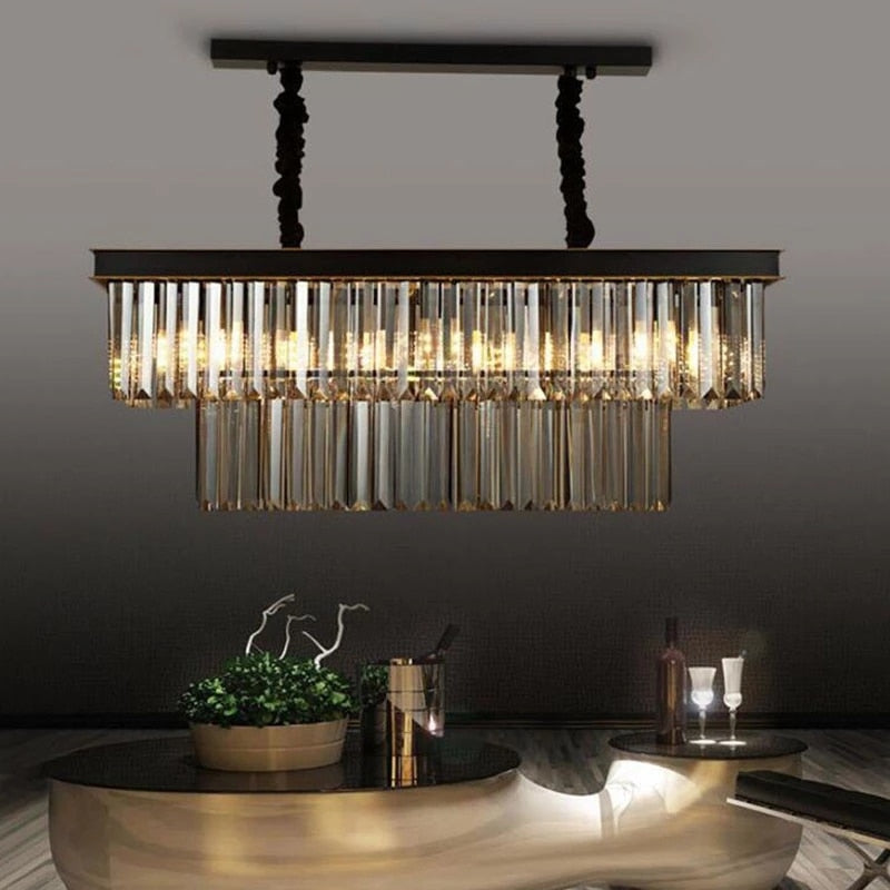 Allana Amber Chandelier