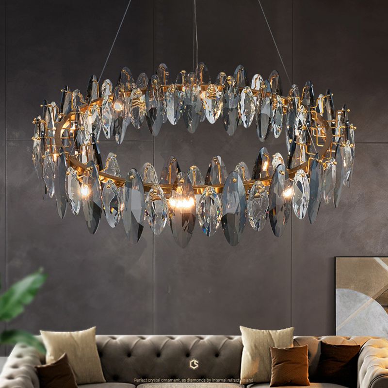 Lisbeth Dark Night Shards Chandelier