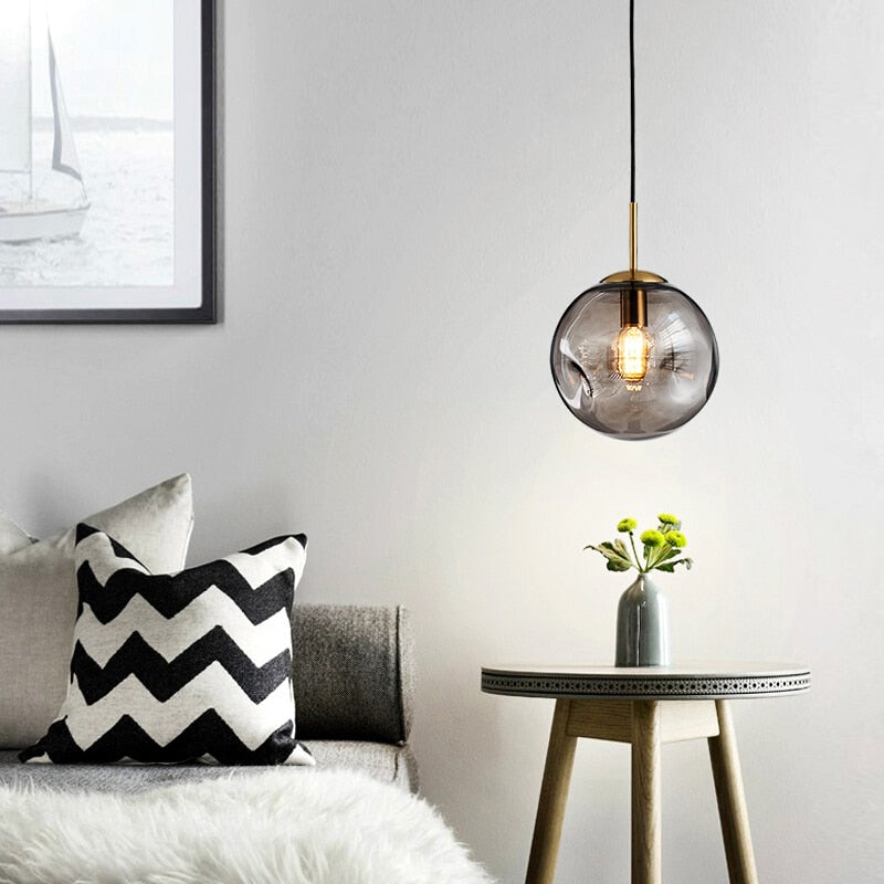 Piper Modern Loft Style Glass Light