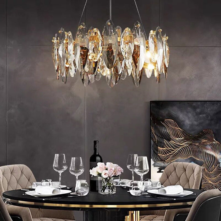 Lisbeth Dark Night Shards Chandelier