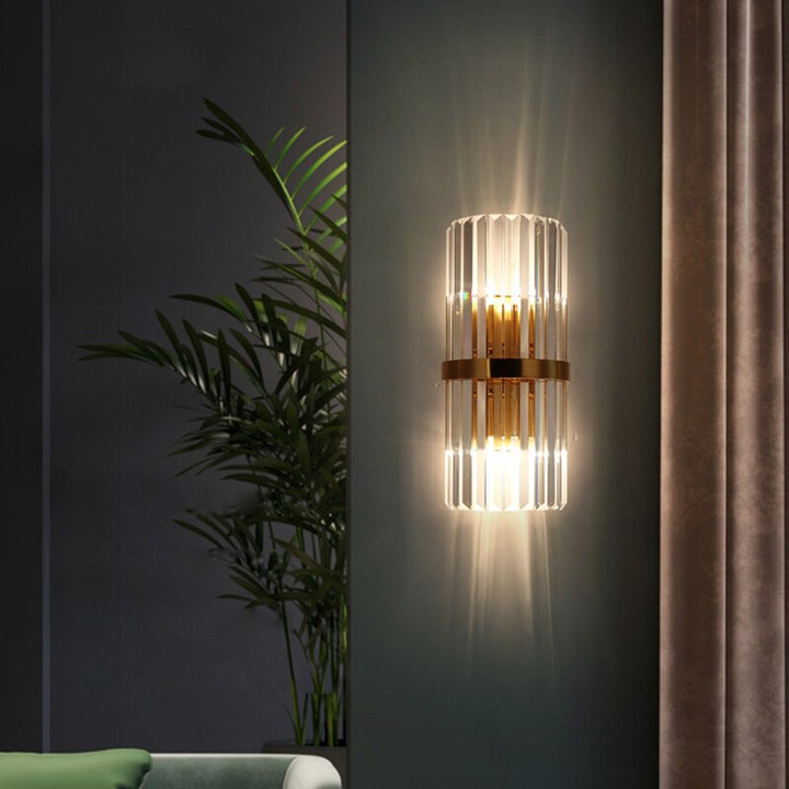 Nicolette Crystal Glass Wall Lamp