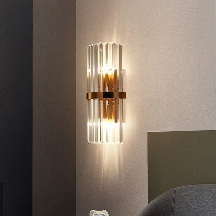 Nicolette Crystal Glass Wall Lamp