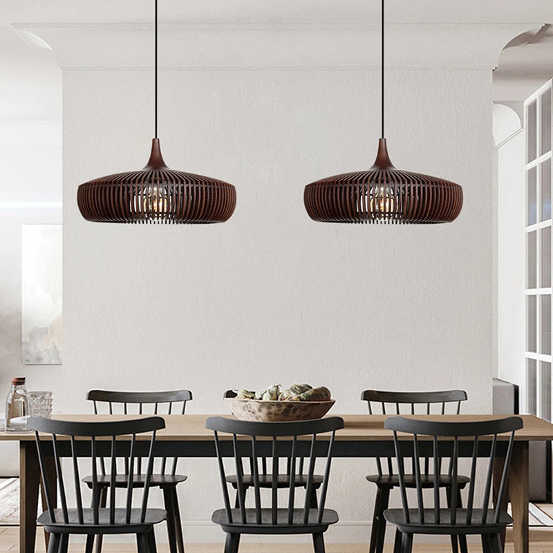 Taylor Natural Wood Pendant Lights